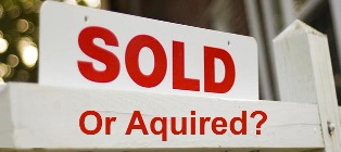 Did your firm just get sold or acquired?